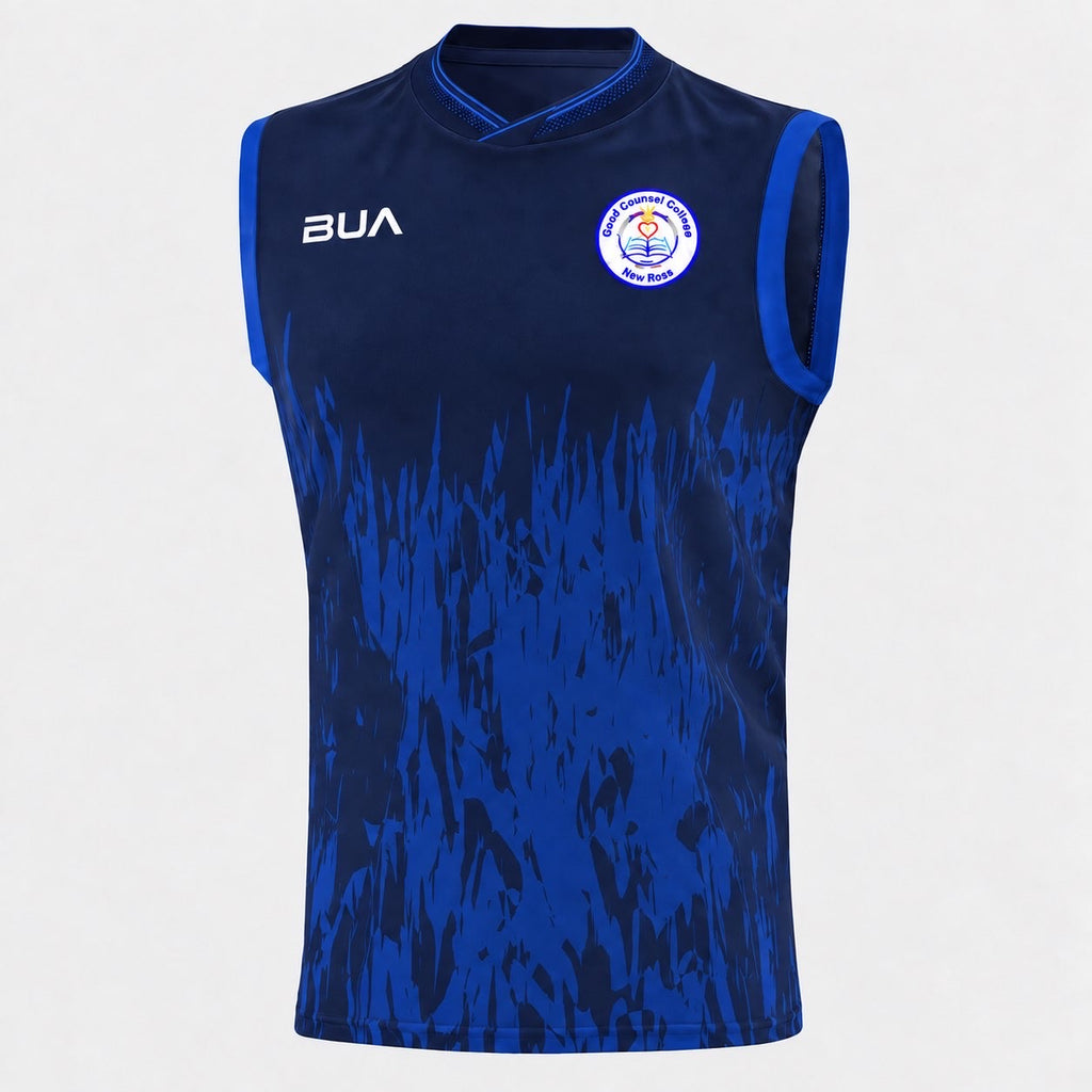 GCC Sleeveless Blue Jersey ( Pre Order )