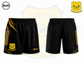 Tullogher Camogie Club Black & Amber Shorts ( Pre Order)