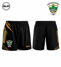 Tullogher-Rosbercon GAA Black & Amber Shorts (PRE ORDER)